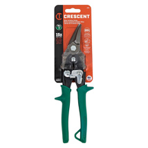 Wiss Aviation Snips, Right-Hand Cut, Green Handle