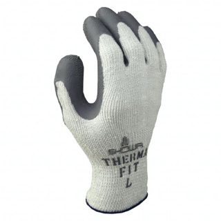 Atlas ThermaFit Glove w/ Gray Latex Dip Palm, Large