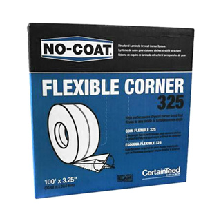 No-Coat UltraFlex 325 Corner Tape, 3-1/4in x 100ft