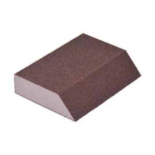 3M Medium Detail Sanding Sponge, Angled, 4-7/8in x 2-7/8in x 1in, 6pk