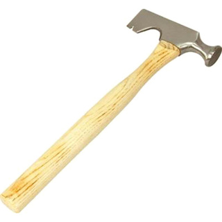 Goldblatt Drywall Hammer w/ 14oz Checkerhead, 12in Hickory Handle