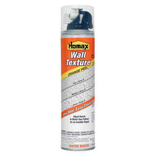Homax Orange Peel Water Based Texture Spray, 10oz, Quick Dry