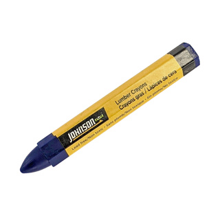 Johnson Level Blue Lumber Crayons, Wind-lock