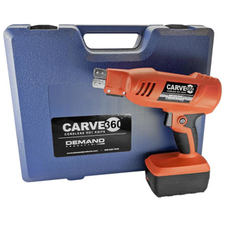 Demand Products Carve360 Cordless Hot Knife Pro Sculptors Kit
