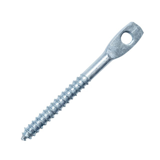 Magnum 3in x 1/4in Eye Lag Screws for Wood Joists, 100/bx