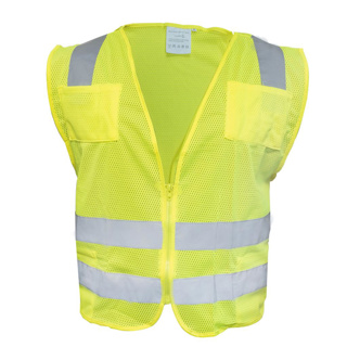 Sur-Pro High Vis Safety Vest, Lime Green, 2XL