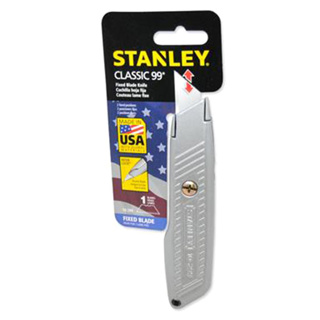 Stanley Fixed-Blade Interlock Utility Knife, Wind-lock