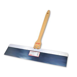 Wal-Board Blue Steel Taping Knife w/ 18in Wood Handle, 18in