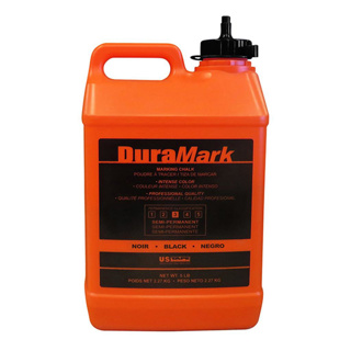 DuraMark Black Marking Chalk, 5lb