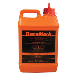 DuraMark Red Marking Chalk, 5lb