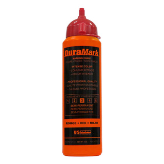 DuraMark Red Marking Chalk, 8oz