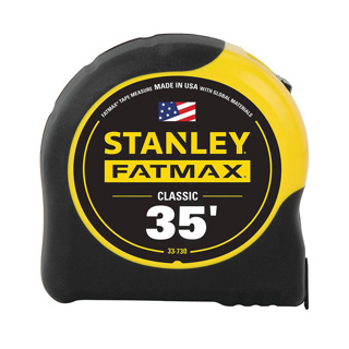 Stanley FATMAX Tape Measure w/ Blade Armor Coating, 35ft x 1-1/4in