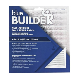 Blue Builder Drywall Repair Patch, 6in x 6in