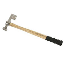 Dixon Drywall Hi-Tac Hammer Waffle Head w/ 17in Wood Handle
