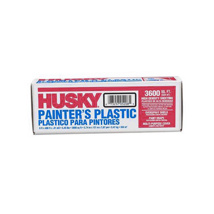 Husky HD Clear Poly .3mil, 9ft x 400ft