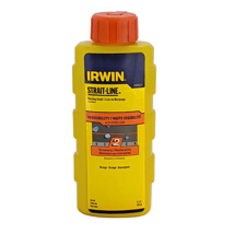 Irwin Permanent Fluorescent Orange Marking Chalk, 8oz 