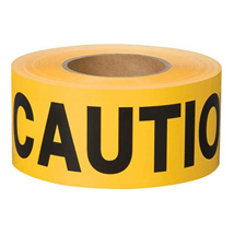 Shurtape Yellow Caution Tape, 3in x 1000ft