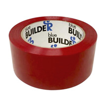 Blue Builder Red Sheathing Tape, 2in x 72yd Roll